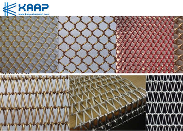 Het Netwerkscherm van het aluminium het Materiële Decoratieve Metaal voor Architecturale Gordijngevel