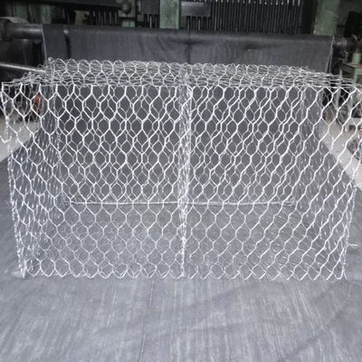 60x80mm 3.4mm Dia Woven Gabion Baskets For Havenproject